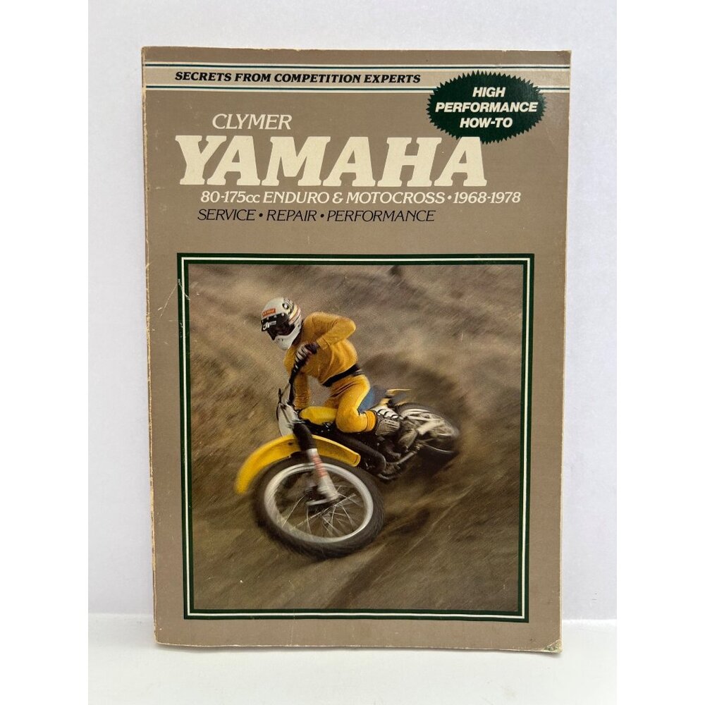 Yamaha 80-175cc Enduro & Motocross 1968-1978 Manual Competition Experts Repair - Picture 1 of 8